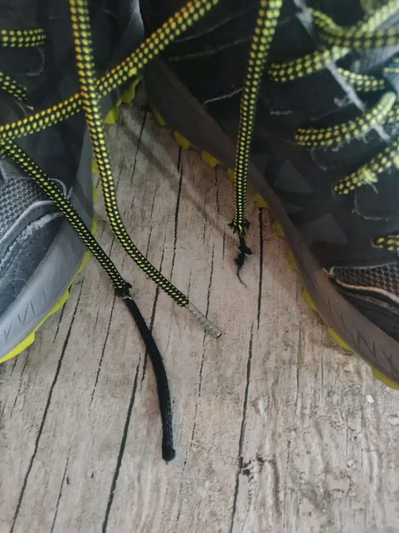 Botas de senderismo para niños Skechers negras y verdes - 6