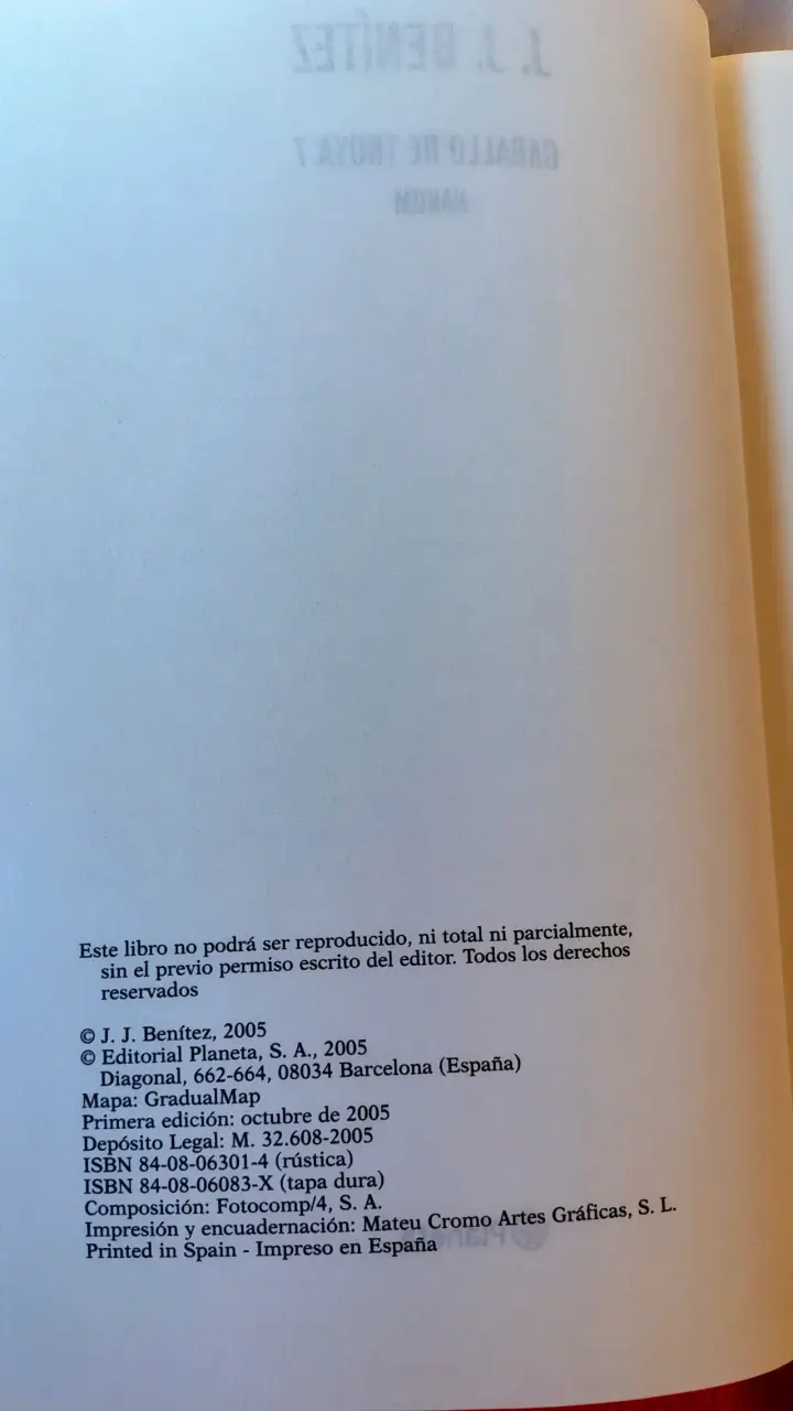 Libro Caballo de Troya 7 de J.J. Benítez - 3