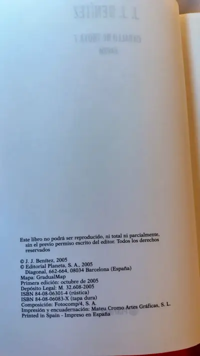Libro Caballo de Troya 7 de J.J. Benítez - miniatura 3