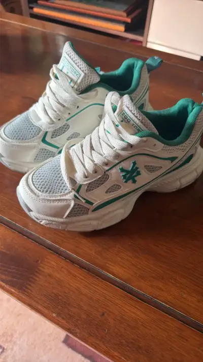 Zapatillas deportivas blancas y verdes Zoo York - miniatura 1