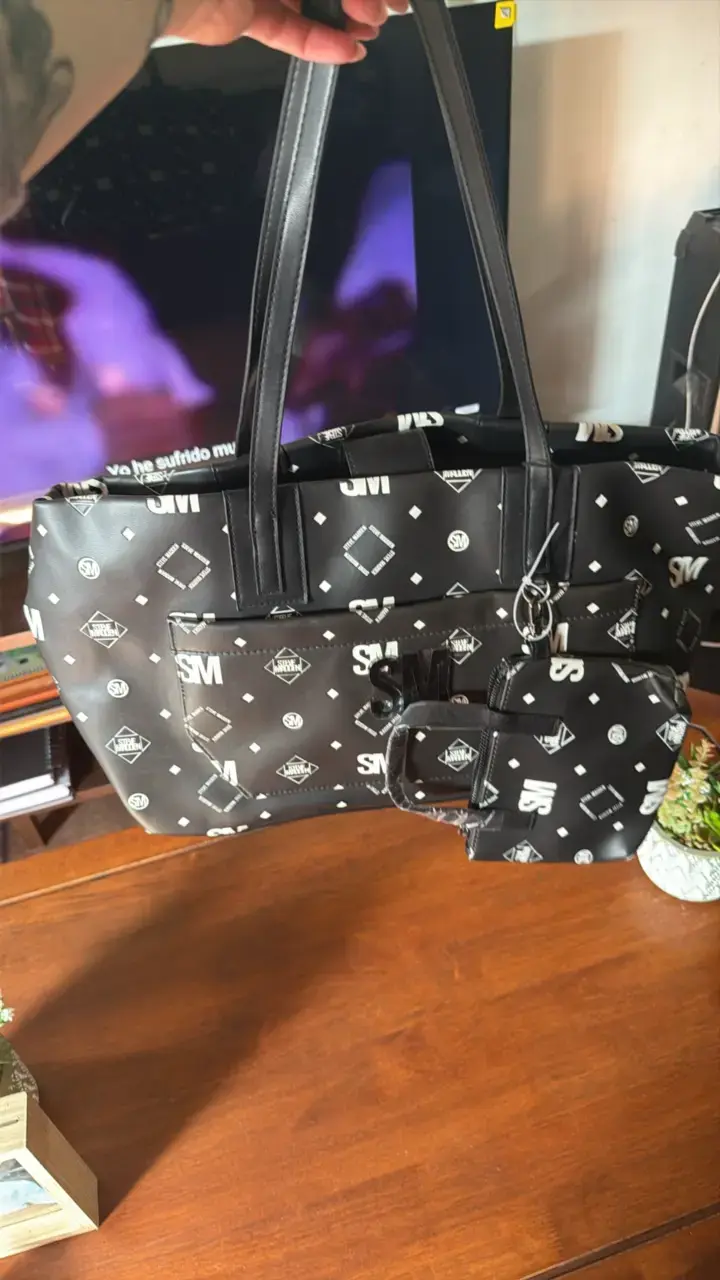 Bolso tote negro con monedero Steve Madden - 2