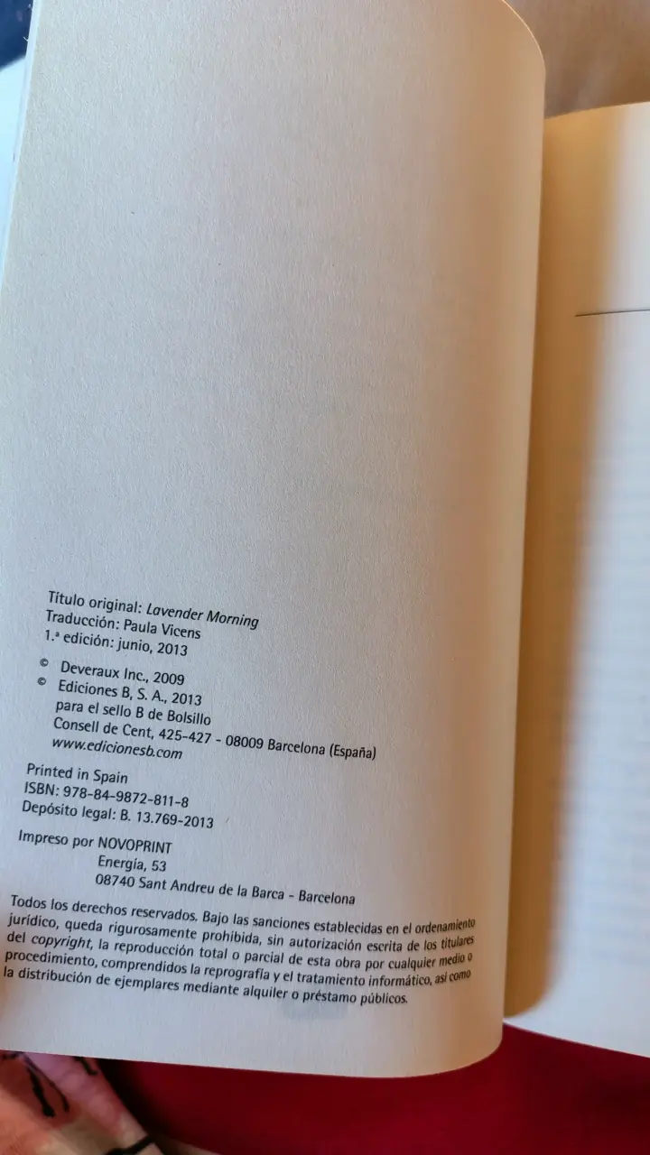 Libro 'El Aroma de la Lavanda' de Jude Deveraux - 3