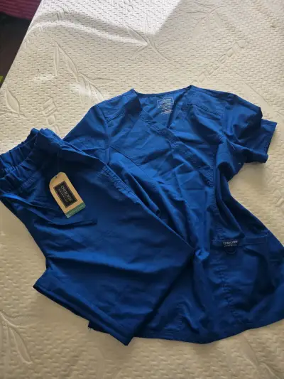 Conjunto de uniforme TENS azul rey Cherokee - miniatura 1