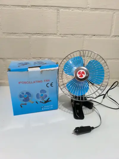 Ventilador oscilante de 6 pulgadas para auto - miniatura 1