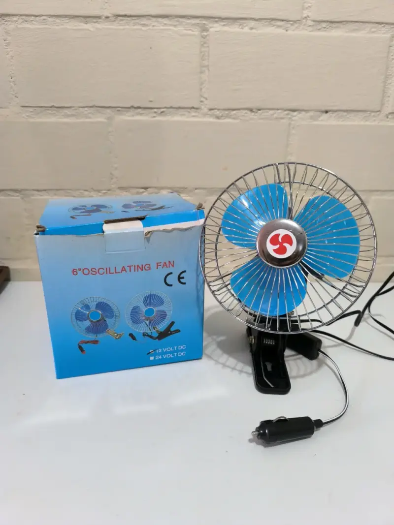 Ventilador oscilante de 6 pulgadas para auto - 2