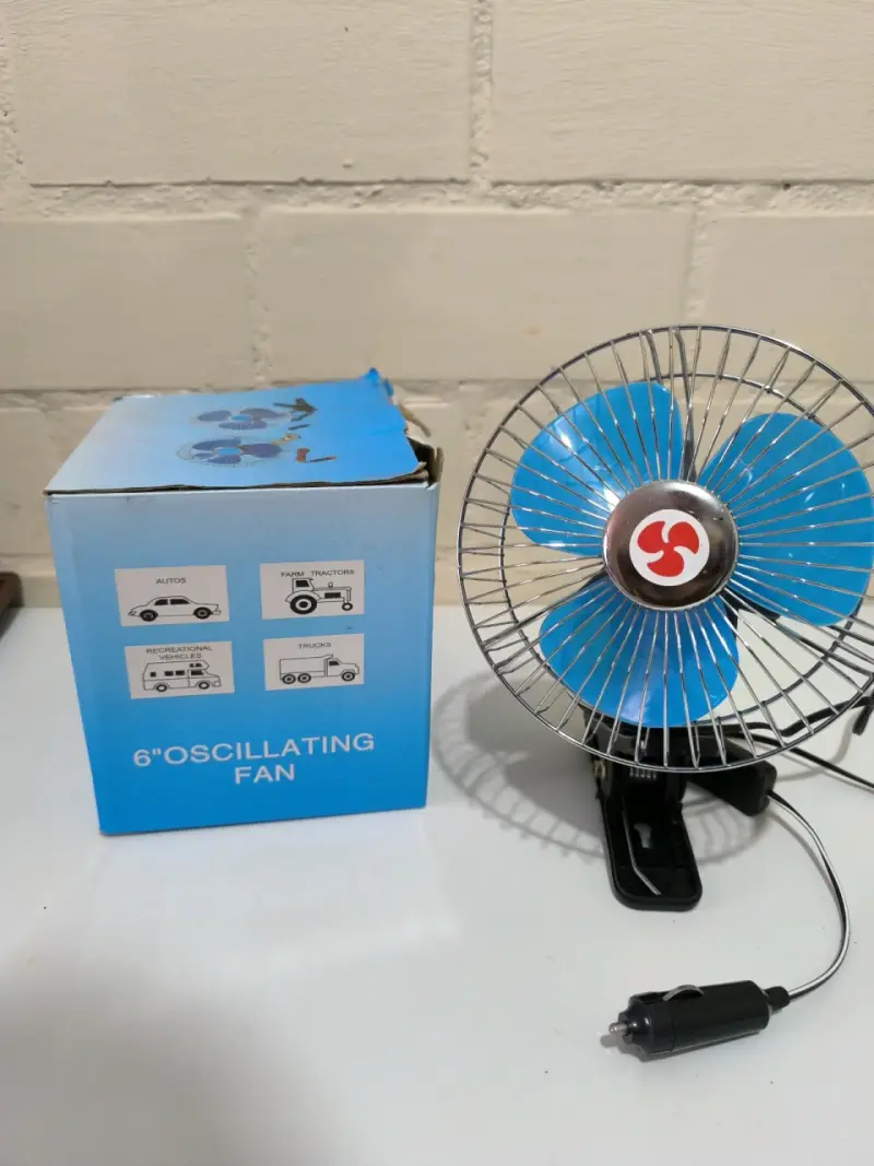 Ventilador oscilante de 6 pulgadas para auto - 3