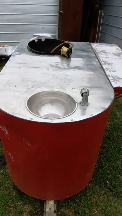 Carro de Comida Rápida con Quemador de Gas - miniatura 1