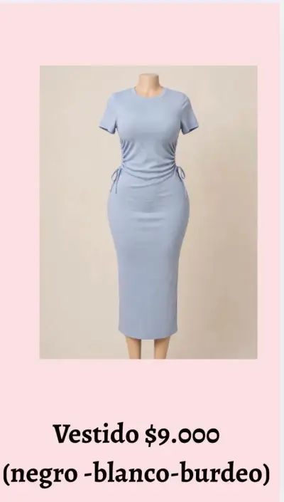 Vestido ajustado negro elegante - miniatura 5