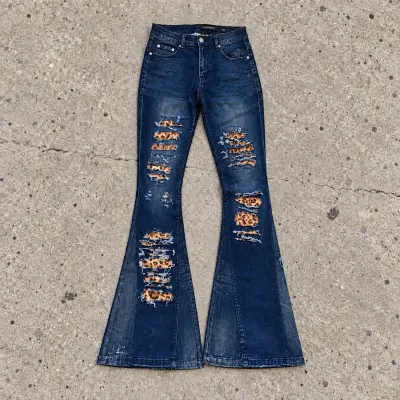 Bootcut Jeans type Rick Owens - miniatura 1