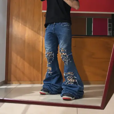 Bootcut Jeans type Rick Owens - miniatura 3
