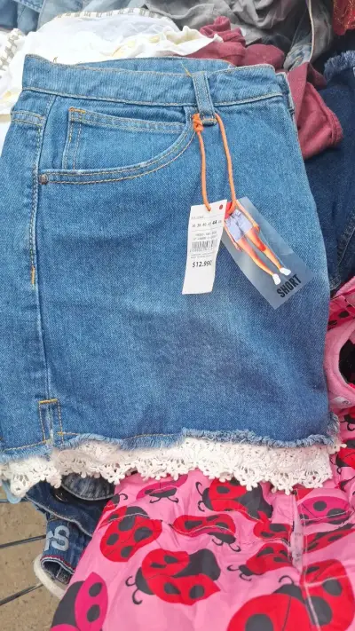 Vestido de rayas multicolor para mujer - miniatura 3
