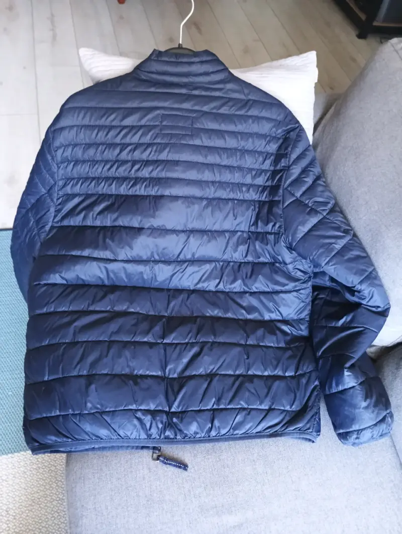 Chaqueta acolchada azul marino Sfera para hombre - 4