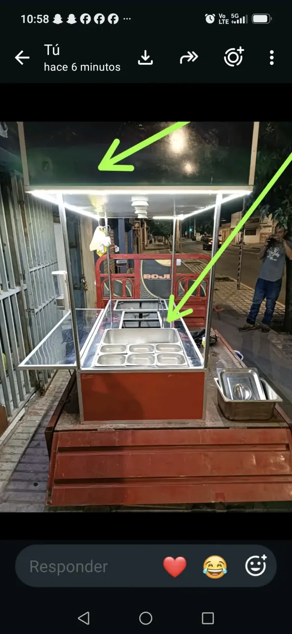 Estructura para Venta de Comida - 1