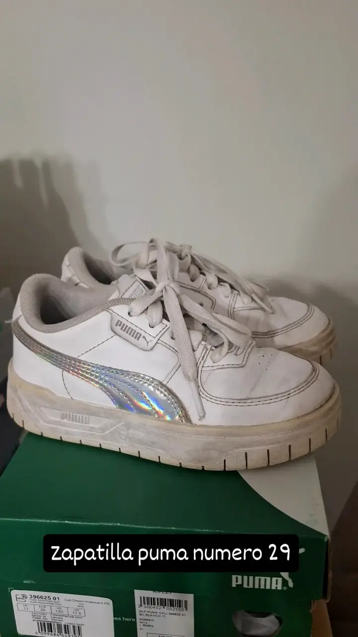 Zapatillas Puma Cali Dream Iridescent Talla 29