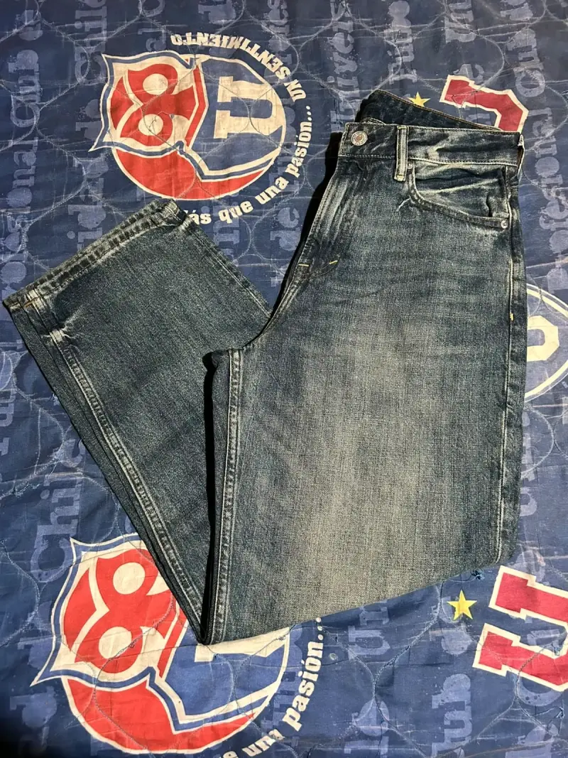 Jeans H&M Loose Fit, Azul - 2