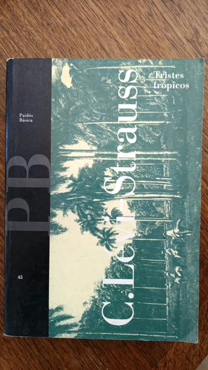 Libro Tristes Trópicos de C. Lévi-Strauss - 1