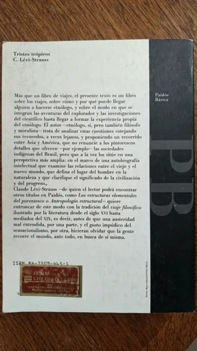 Libro Tristes Trópicos de C. Lévi-Strauss - miniatura 2