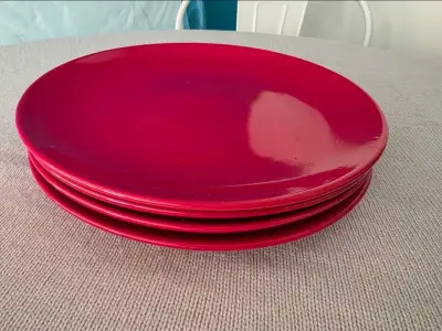 Platos de cerámica multicolor - miniatura 4