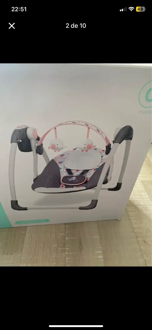 Silla Mecedora swing Infanti para Bebé nueva - 2