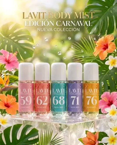 Set de Body Mist Lavit Edición Carnaval - miniatura 1