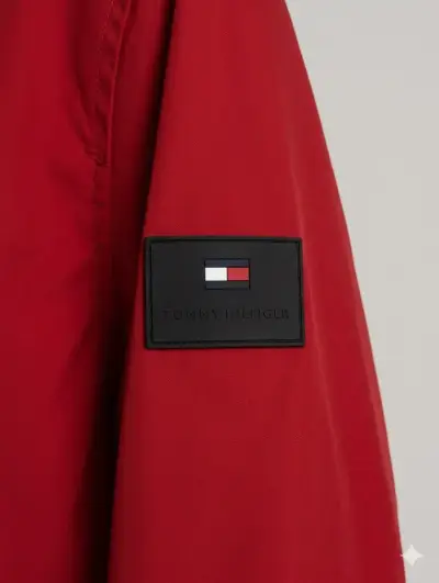 Chaqueta Roja Tommy Hilfiger. Talla M.sin uso. - miniatura 2