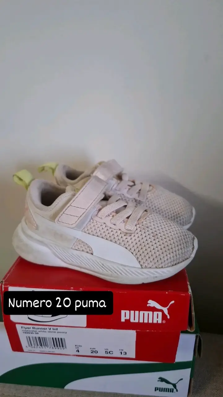 Zapatillas Puma Flyer Runner V Inf Niño Talla 20
