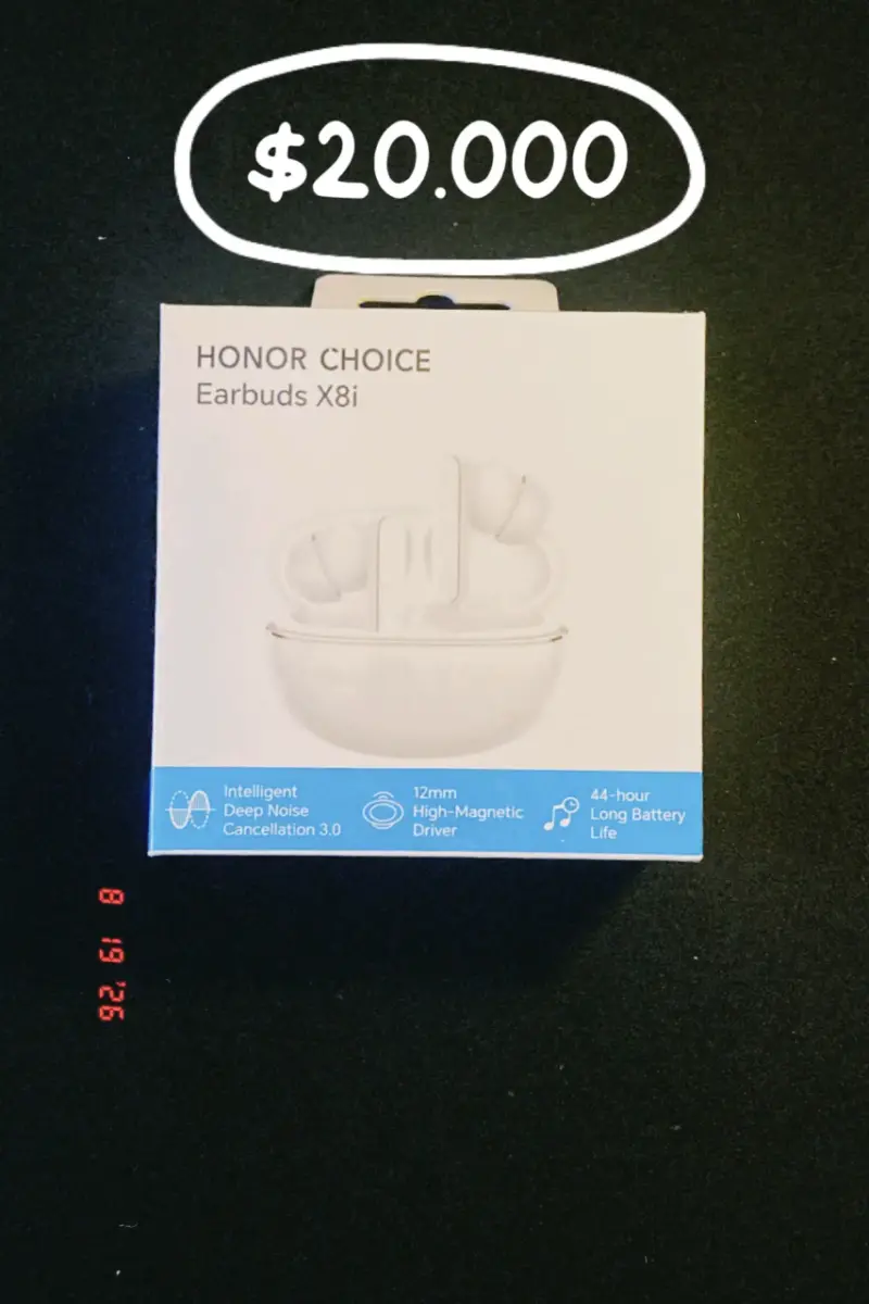 Audifonos Honor Choice Earbuds X8i con cancelació