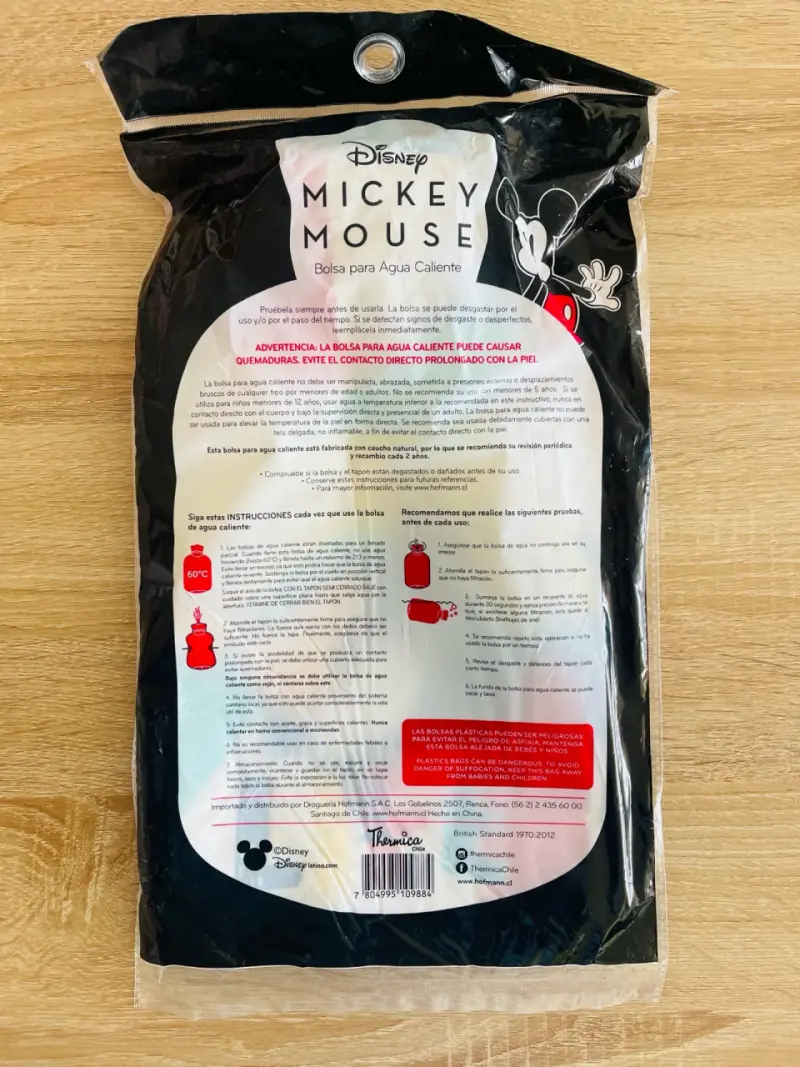 Bolsa de agua caliente Mickey Mouse Disney - 2