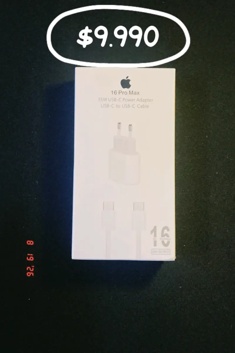 Cargador USB-C 35W Apple 16 Pro Max