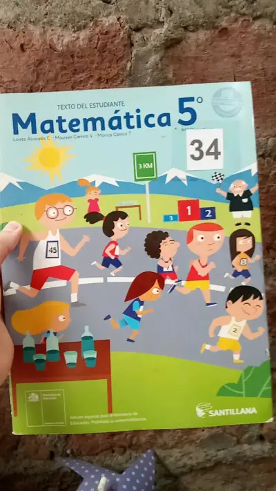 Libro de Matemáticas 5° Básico Santillana - miniatura 1