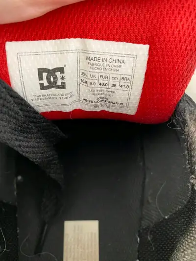 Zapatillas de skate negras DC Shoes talla 43 - miniatura 4