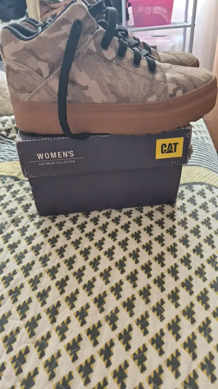 Zapatillas CAT camufladas para mujer - 2