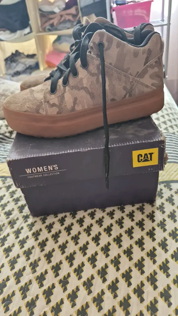 Zapatillas CAT camufladas para mujer - 3