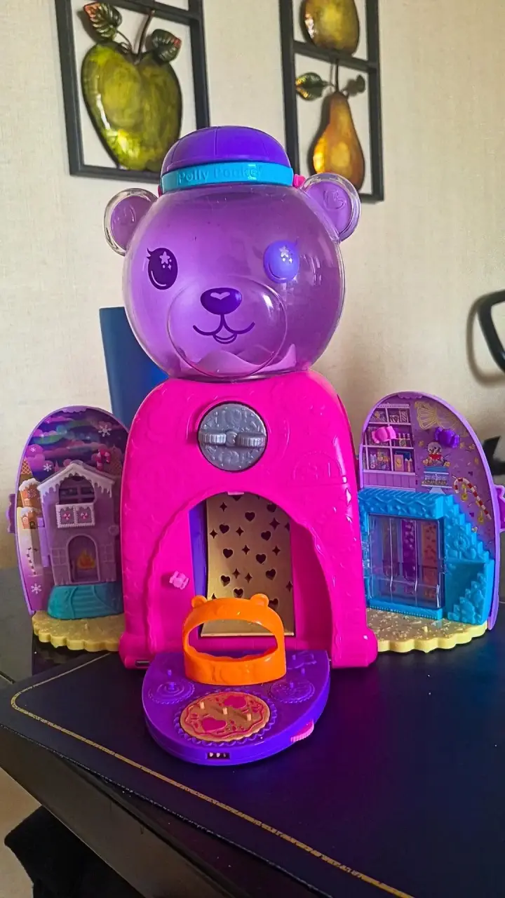 Set de juego Polly Pocket Casa Oso - 2