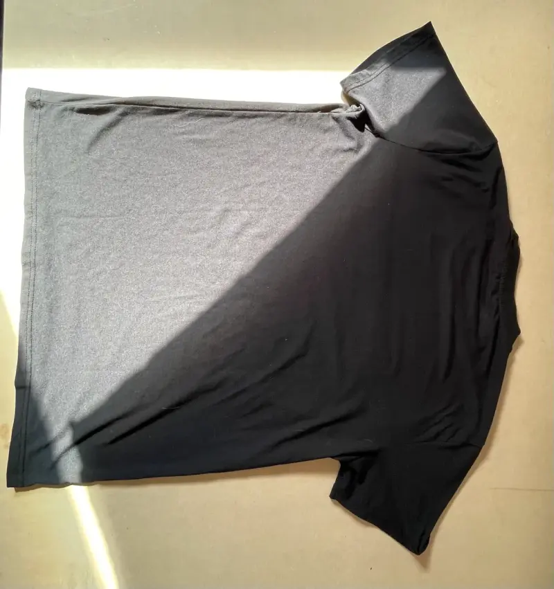 Polera negra Spalding para hombre - 1