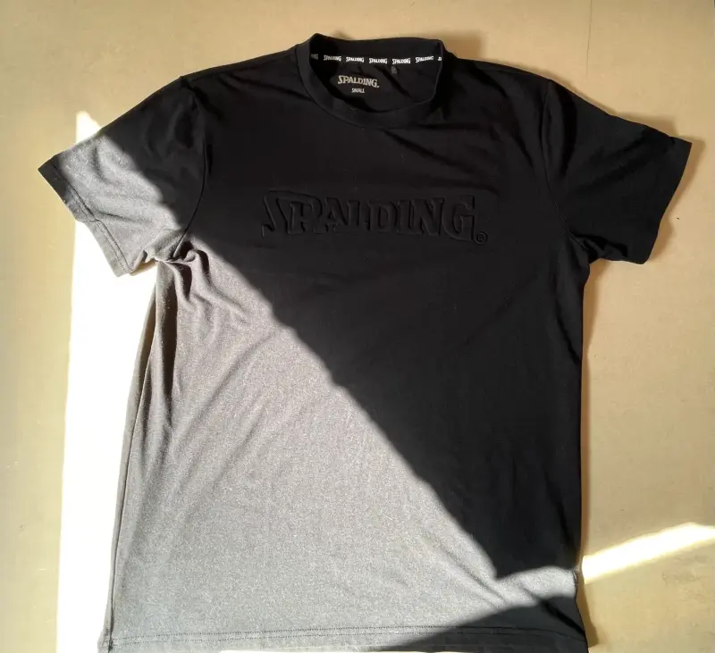 Polera negra Spalding para hombre - 2