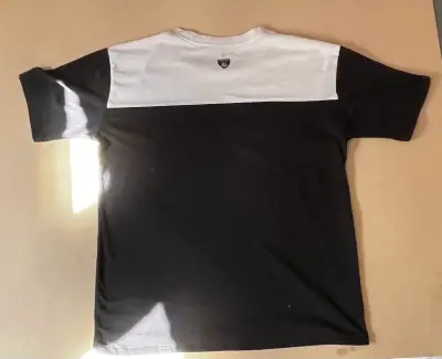Polera deportiva Colo-Colo blanca y negra - miniatura 1