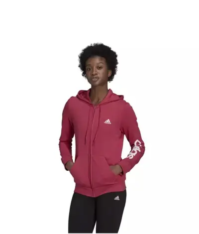 Polerón Adidas burdeo de Mujer - miniatura 2