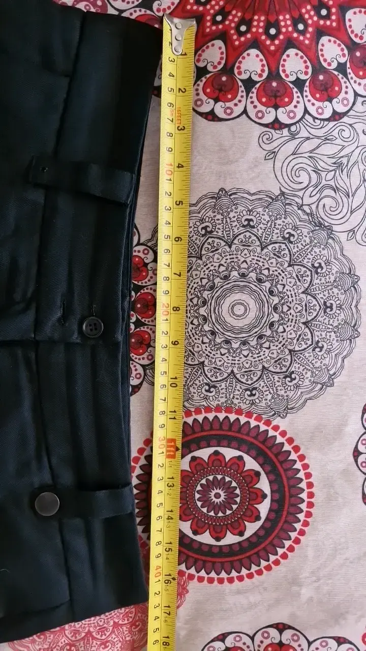 Pantalón de vestir negro para mujer - 1