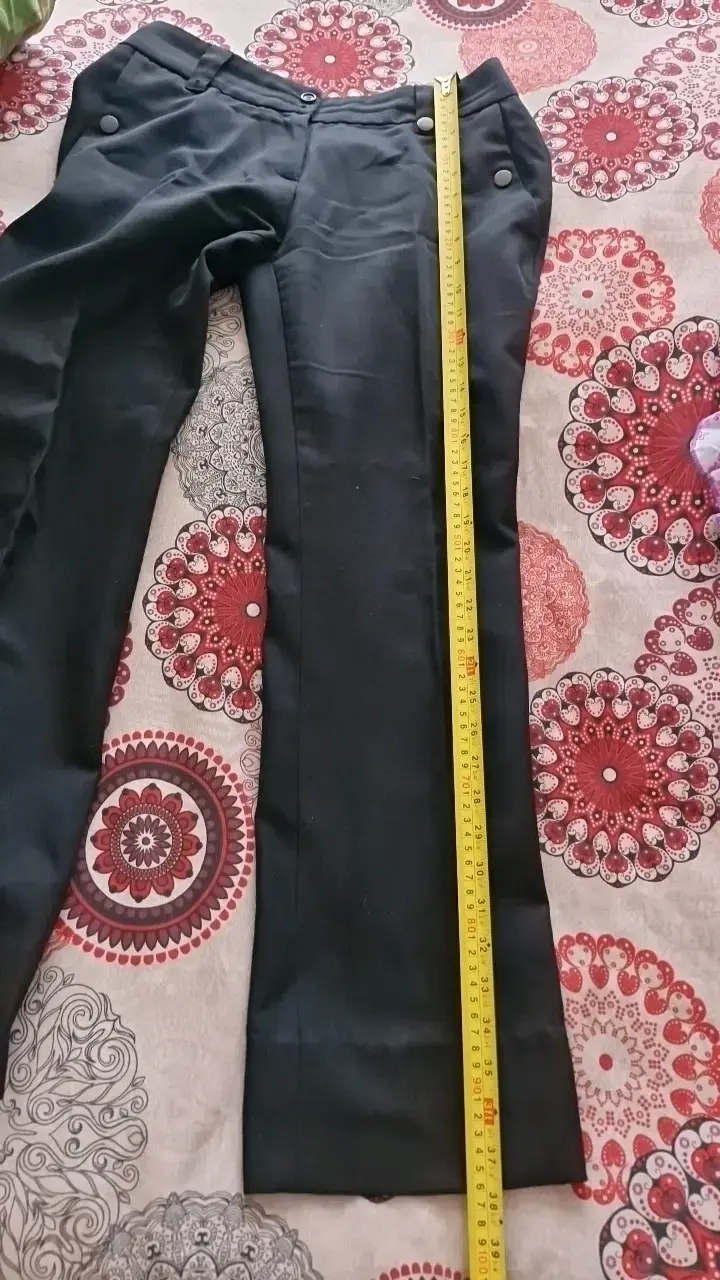 Pantalón de vestir negro para mujer - 3