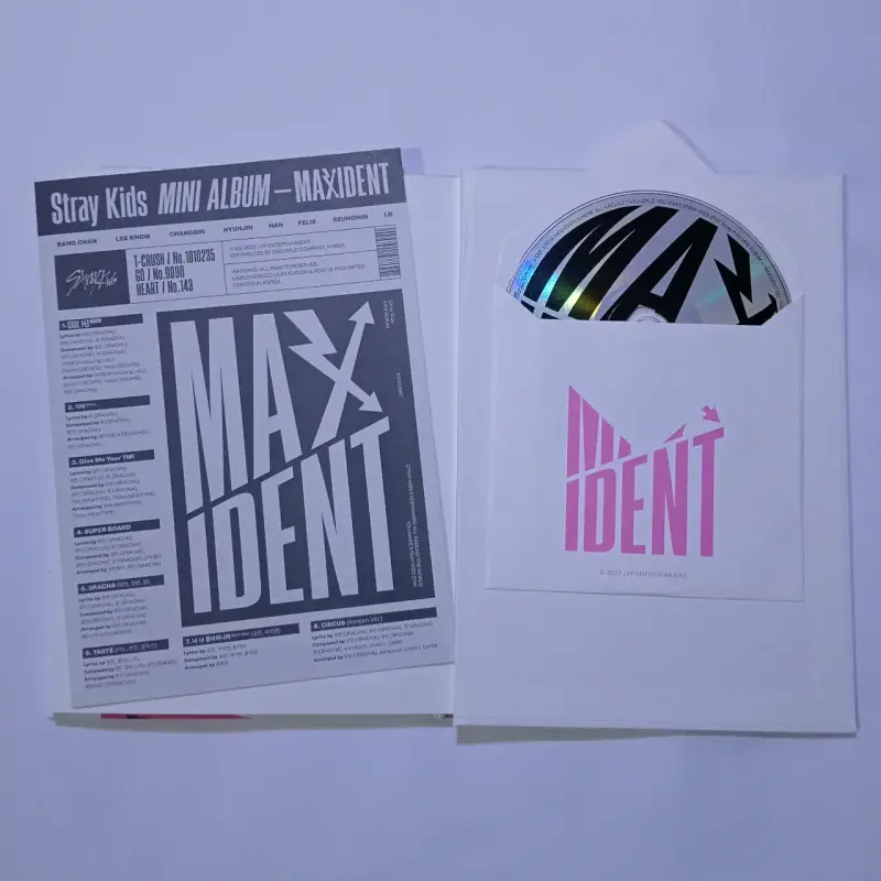 Álbum Mini MAXIDENT de Stray Kids con Photocards - 3
