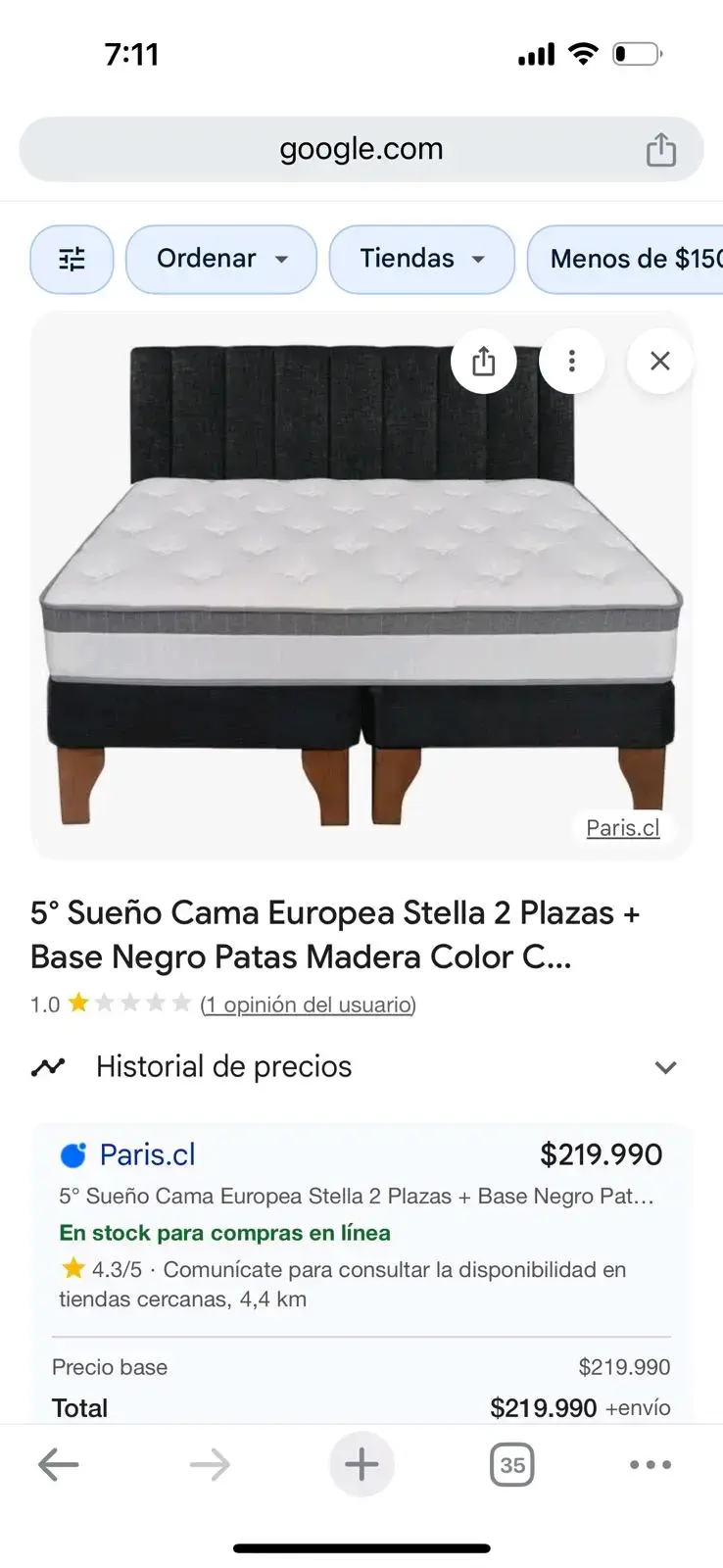 Cama de 2 plazas nuevas✨️ - 1