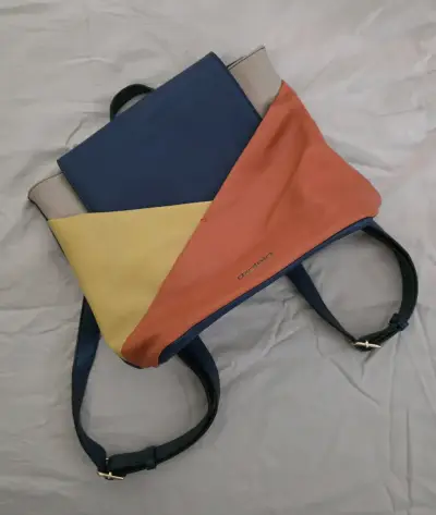 Mochila de ecocuero multicolor Azaleia - miniatura 1