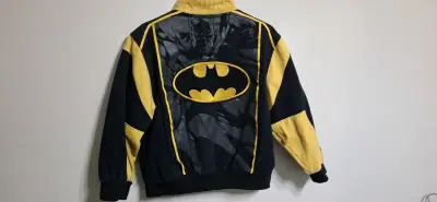 Chaqueta Batman para niño en negro y amarillo - miniatura 2