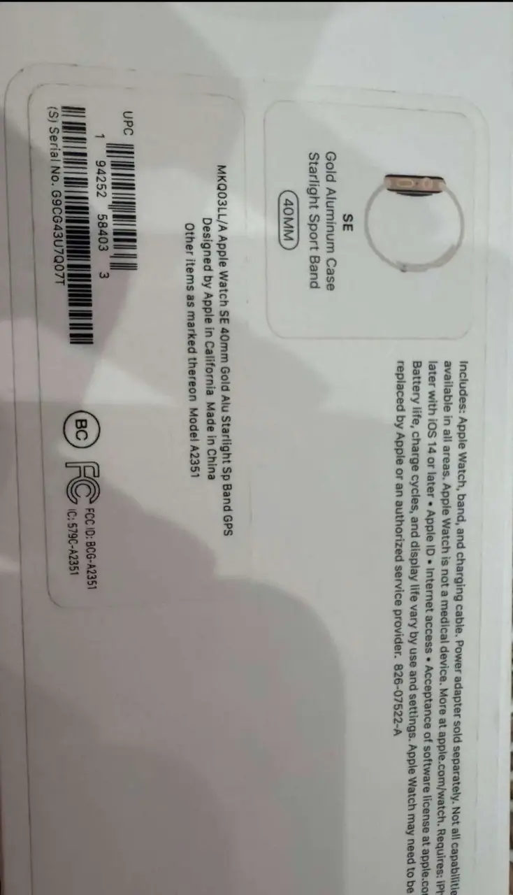 Apple Watch y caja original - 6