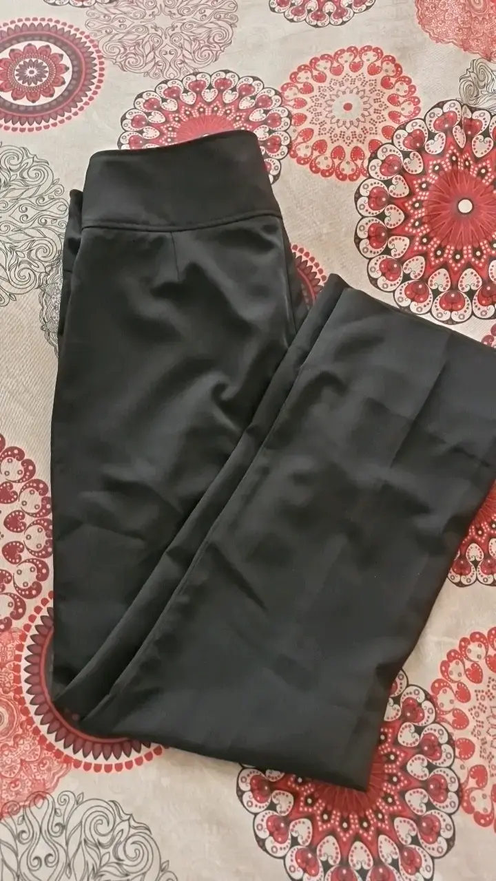 Pantalones de vestir negros para mujer - 3