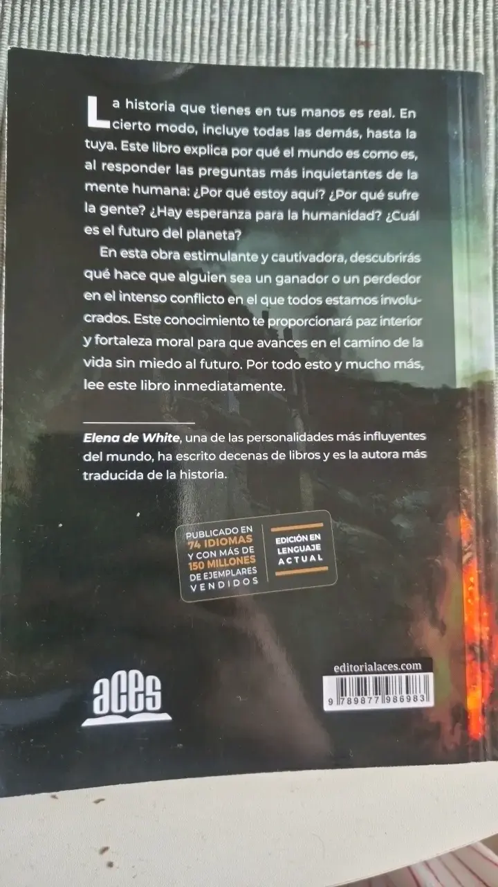 Libro El Gran Conflicto de Elena G. de White - 2