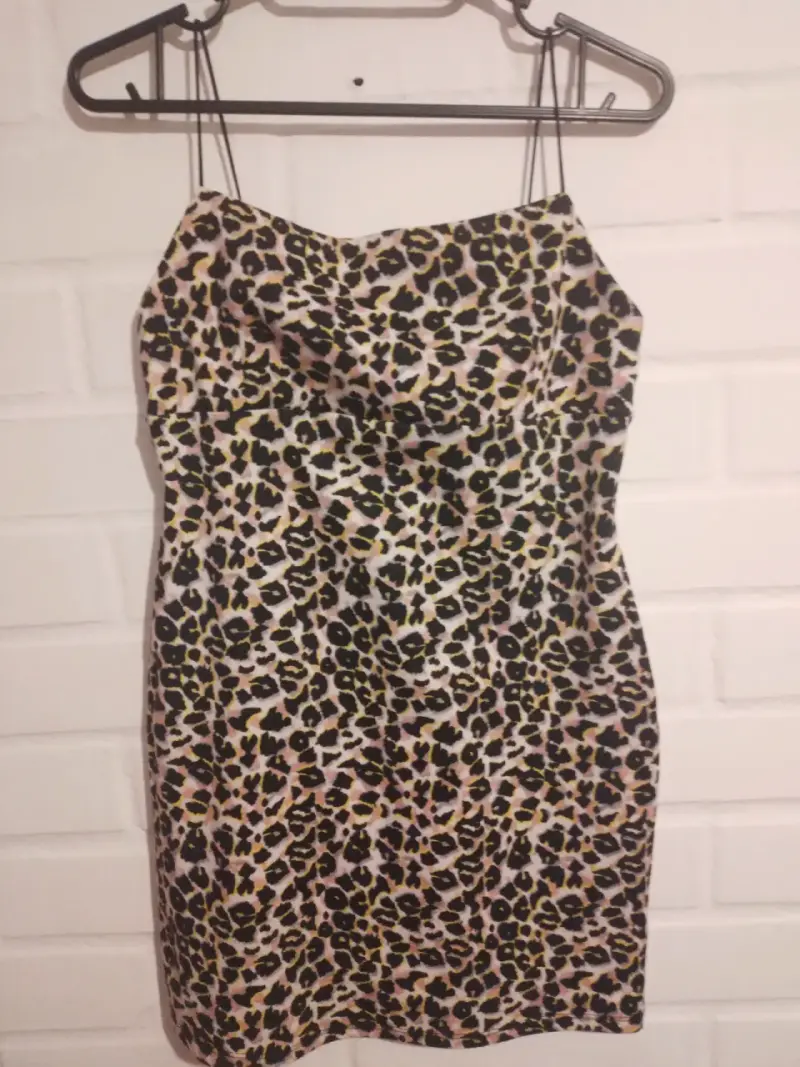 Vestido corto estampado animal print Opposite - 2