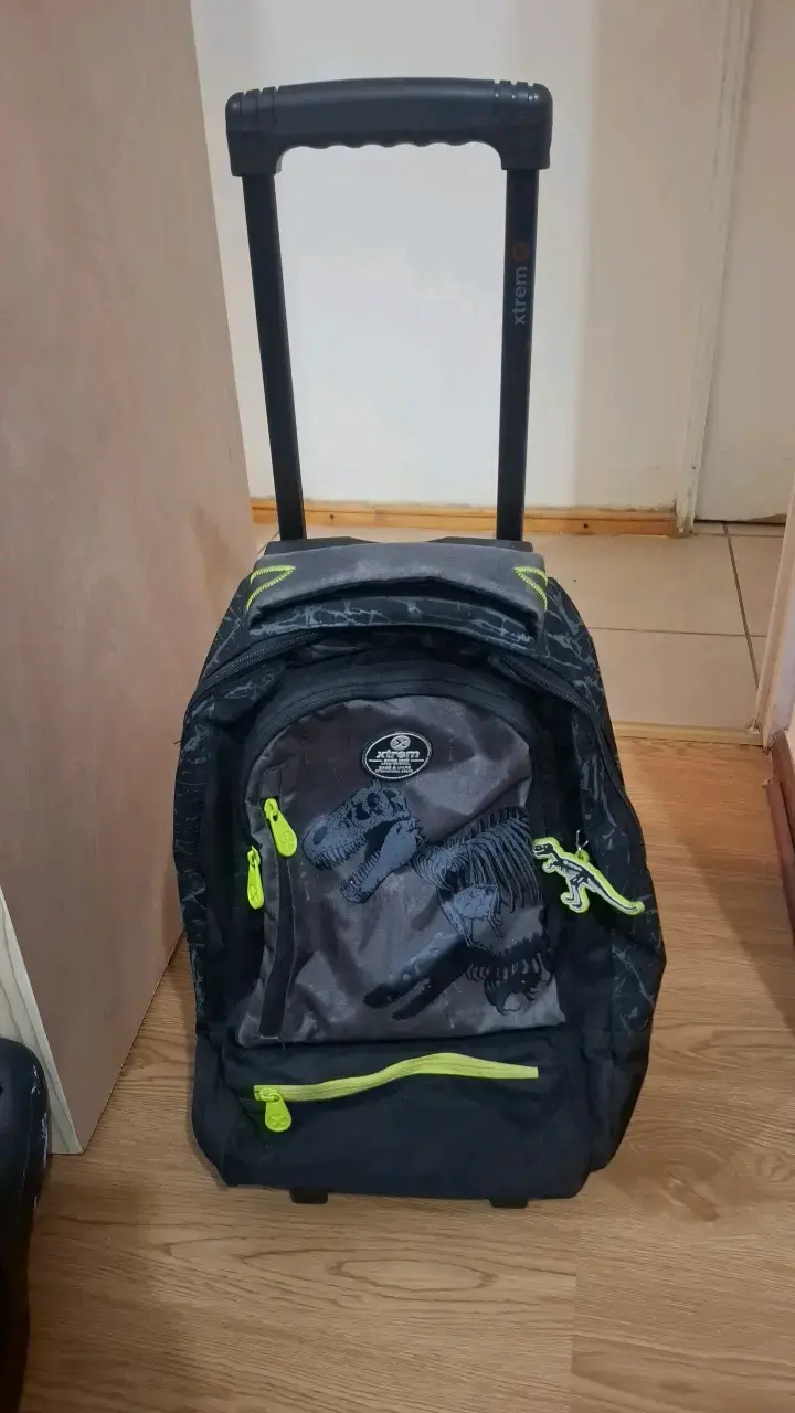 Mochila con ruedas Xtrem dinosaurio