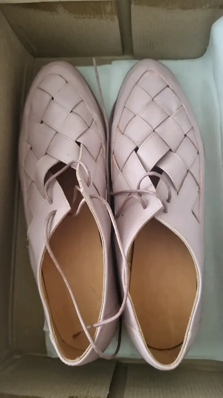 Zapatos de cuero rosa Marabú Chucao - 1